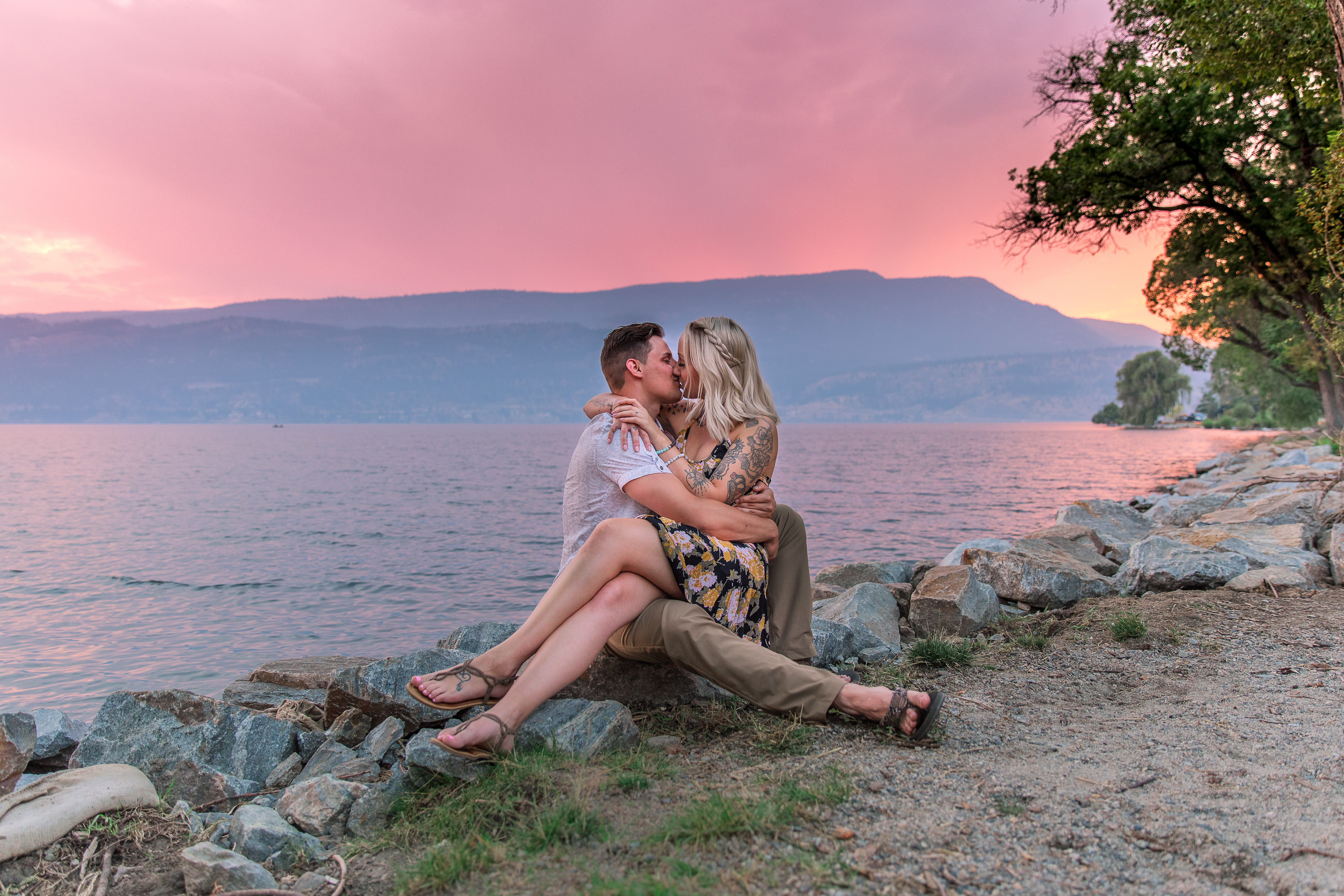 Kelowna engagement photography session