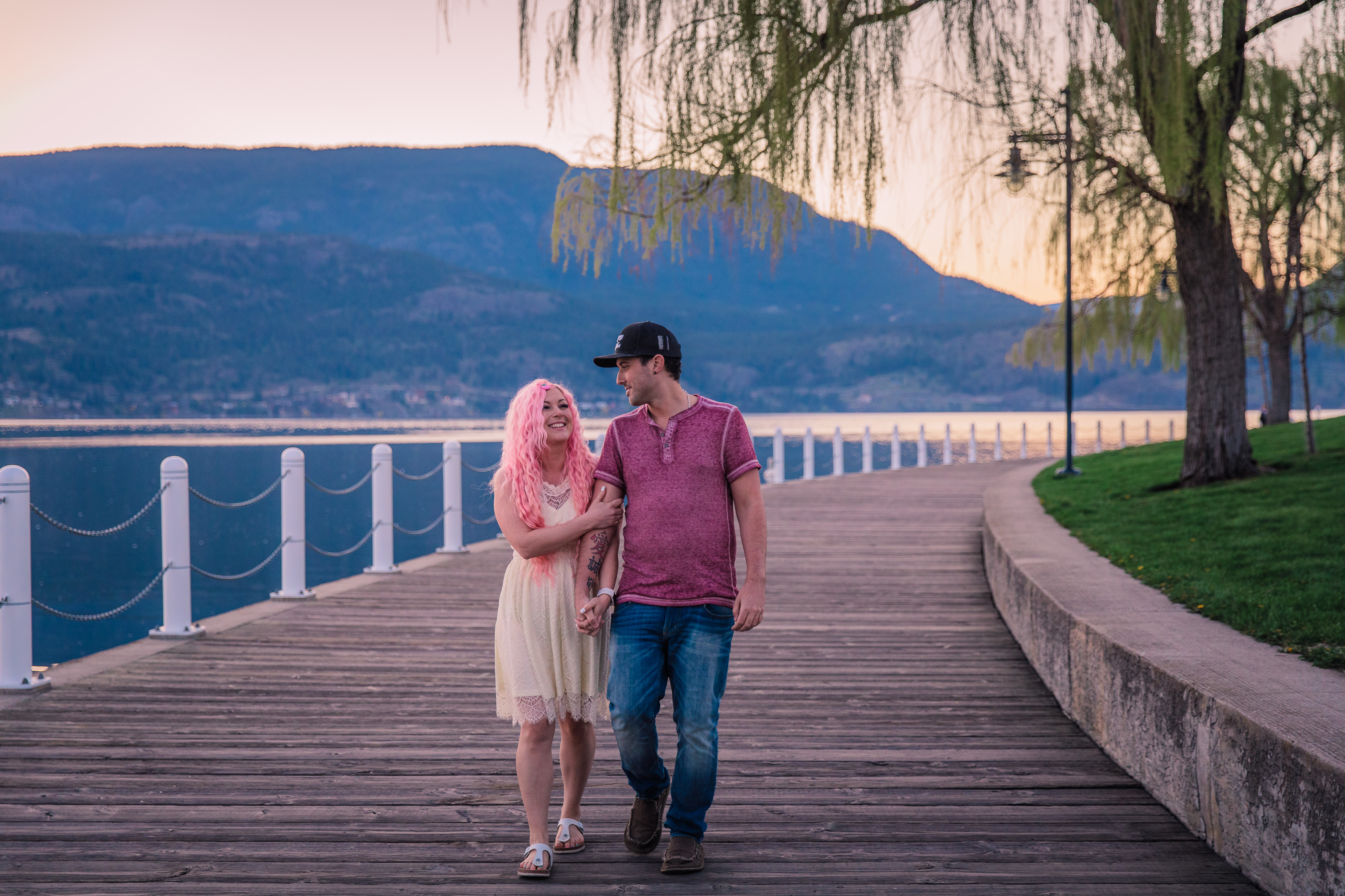 Kelowna engagement photography session