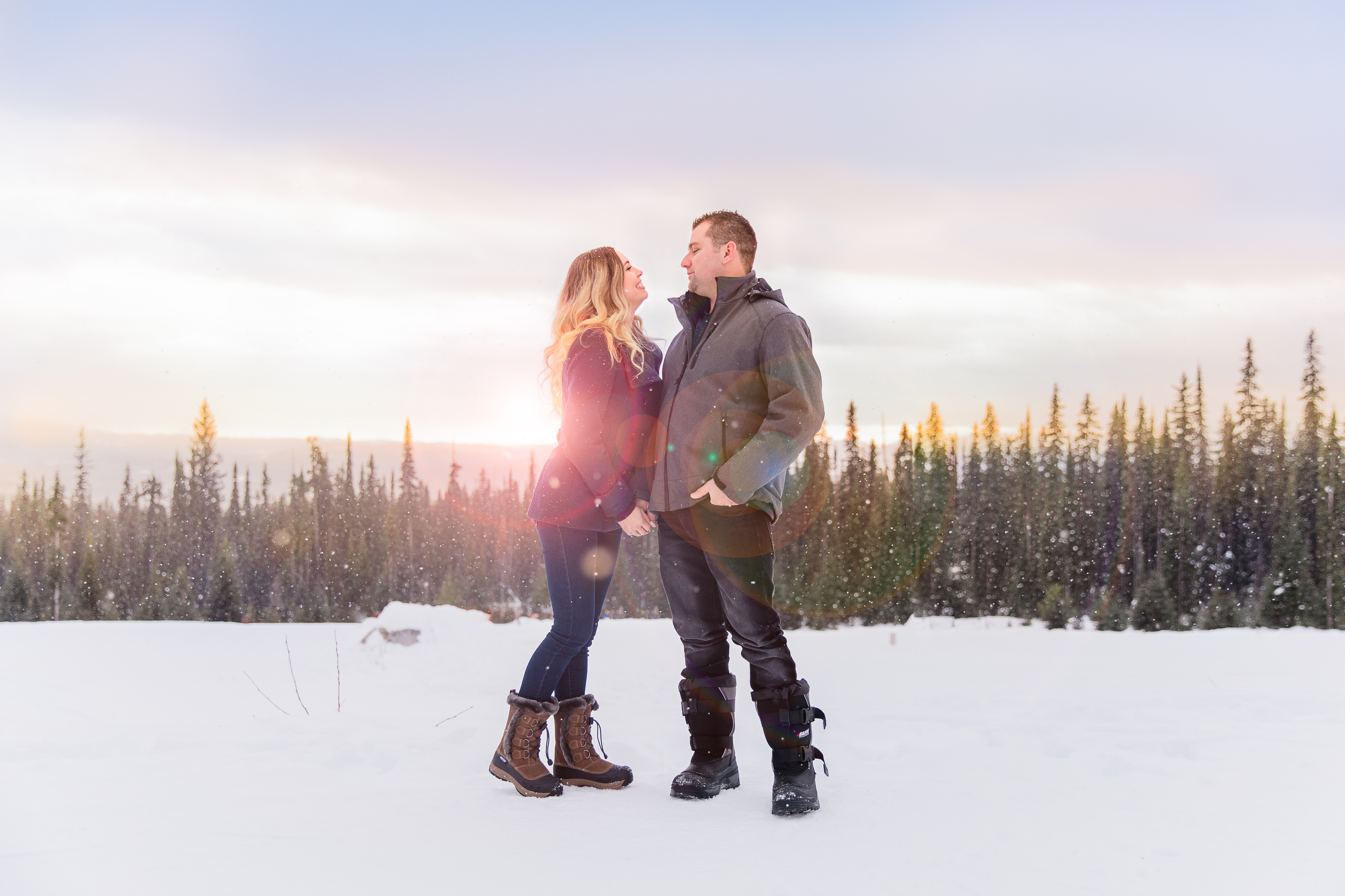 big white engagement - kelowna wedding photographer