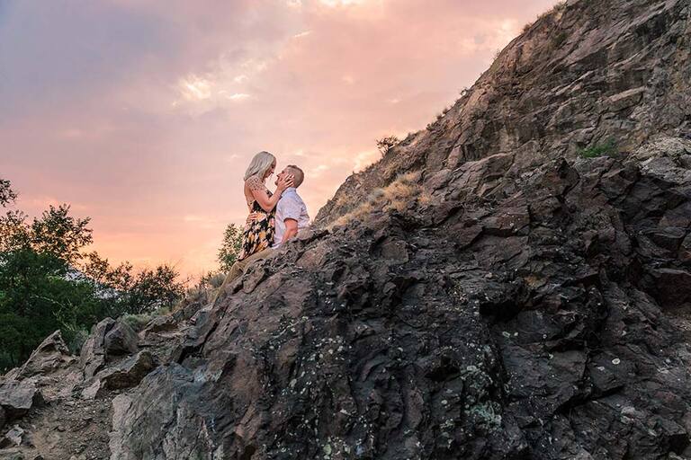 Kelowna engagement photography session